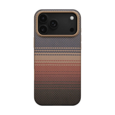 iPhone 17 Series Aramid UltraGuard Case Moment · Sunset